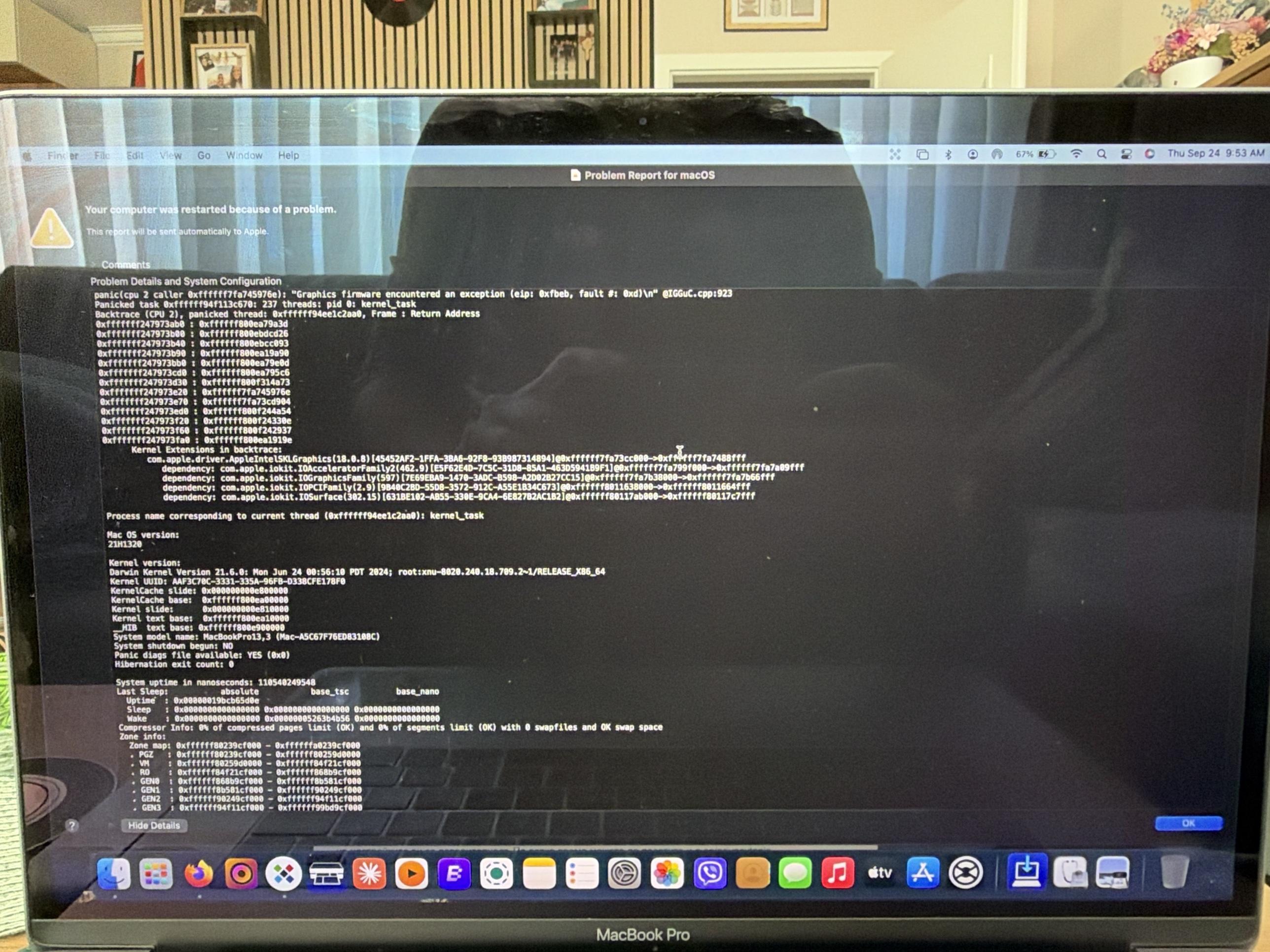 Пролбем с MacBook PRO 2016 година