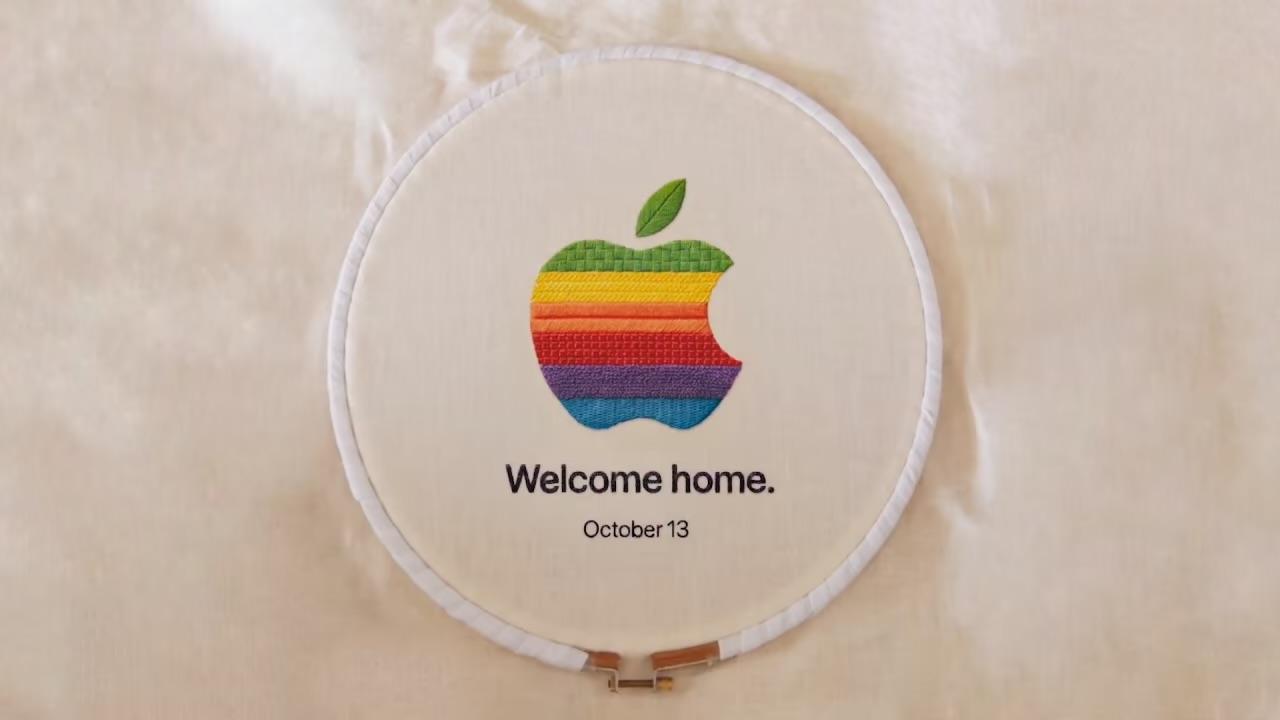 "Welcome Home" Apple Event 13 Октомври